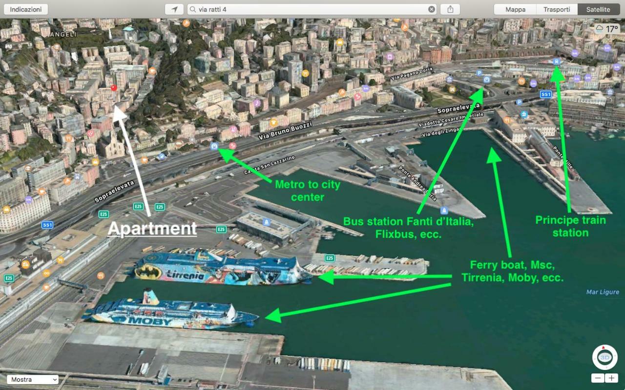 A Due Passi Dalla Lanterna Genova Kültér fotó